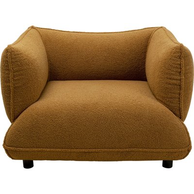 Fauteuil en polyester bouclé, GIGI KARE DESIGN