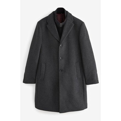 Manteau à col cheminée NEXT
