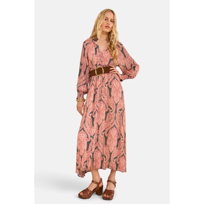Robe imprimée fluide PASTEL Maison 123