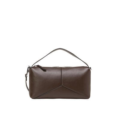 Sac à bandoulière small en une alternative de cuir en polyester recyclé MARC O'POLO