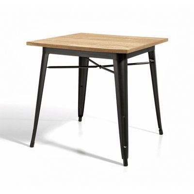 Table à manger en métal et bois, Meet HISPANOHOGAR