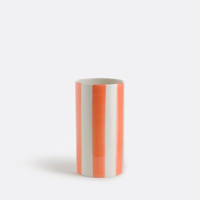Vase en céramique à rayures, H18 cm, Jaoma LA REDOUTE INTERIEURS