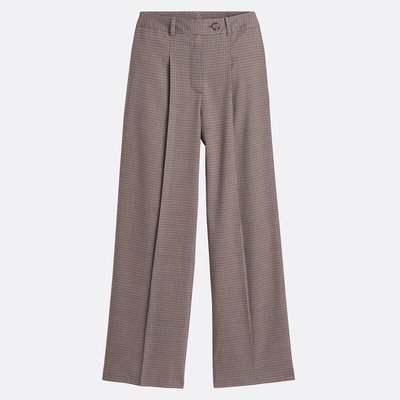 Широкие брюки с высокой посадкой LA REDOUTE COLLECTIONS