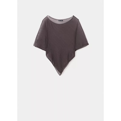 Cape asymétrique strass MANGO