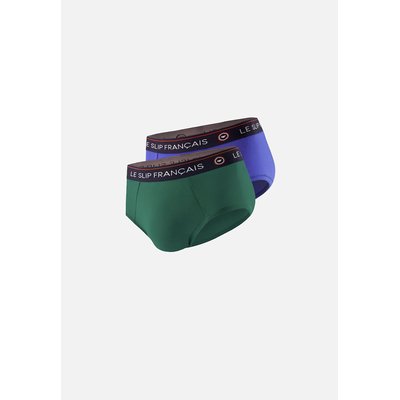 Set van 2 effen slips LE SLIP FRANCAIS