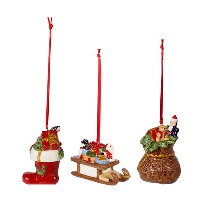 Ornements Cadeaux, Ensemble 3 Pièces NOSTALGIC ORNAMENTS VILLEROY & BOCH