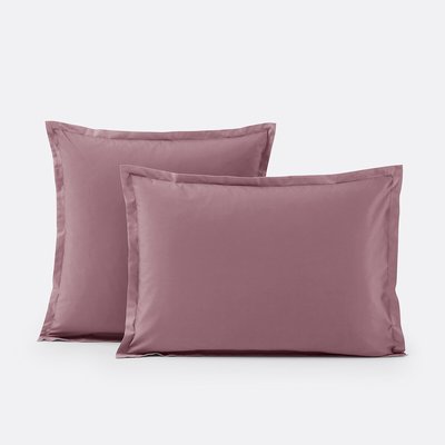 Scenario 100% Cotton Percale 200 Thread Count Pillowcase LA REDOUTE INTERIEURS