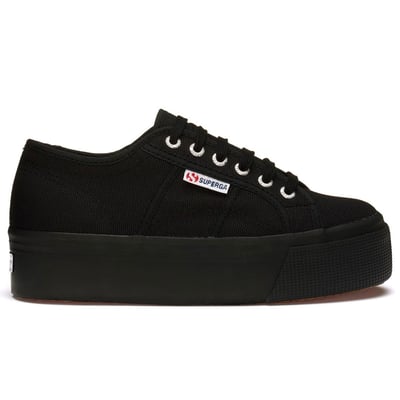 Baskets compensées en toile 2790 , COTW SUPERGA