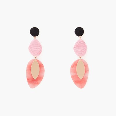 Boucles d'oreilles pendantes Calypso BALABOOSTE