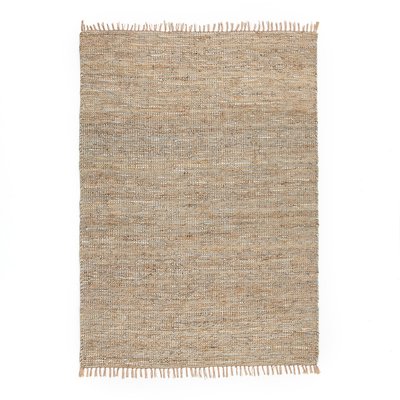 Tapis jute et cuir, Aidas LA REDOUTE INTERIEURS