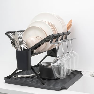 Foldable Dish Rack, Large BRABANTIA