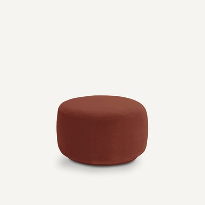 Poef XL in fluweel, Rosebury design E.Gallina AM.PM