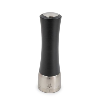 Moulin à poivre manuel en bois et inox u'Select couleur noir mat 21 cm Madras PEUGEOT