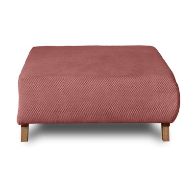Pouf en Velours texturé  - CRISTAL LISA DESIGN