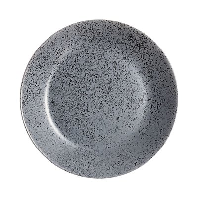 Assiette à dessert noire 18 cm Slate - Luminarc LUMINARC