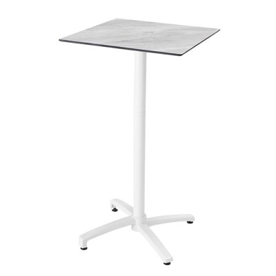 Table de jardin carré haute inclinable en hpl, OPERA OVIALA