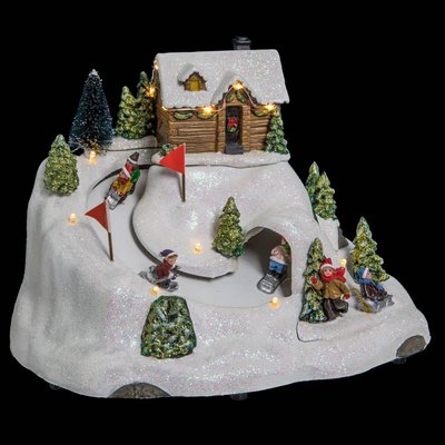 Village de Noël Descente de Ski FEERIC LIGHTS & CHRISTMAS