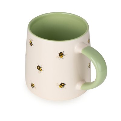 Bees' Mug in Soft Green SO'HOME