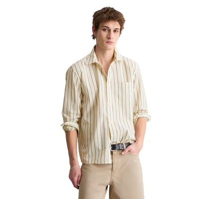 Chemise regular en popeline de coton bio MARC O’POLO DENIM
