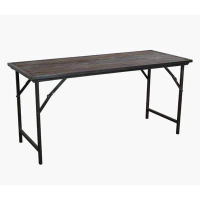 Table pliante vintage en bois - VINTAGE MATHI DESIGN