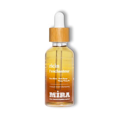Huile de ricin blanc et rouge, ylang ylang Ricin L'Enchanteur MY MIRA