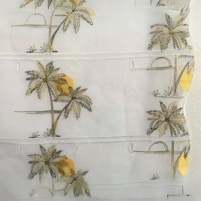 Modulable brodé de cocotiers LINDER