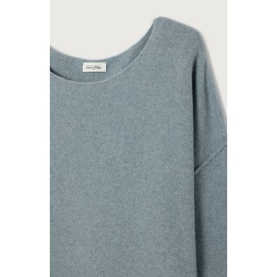 Pull col bateau en grosse maille DAMSVILLE AMERICAN VINTAGE