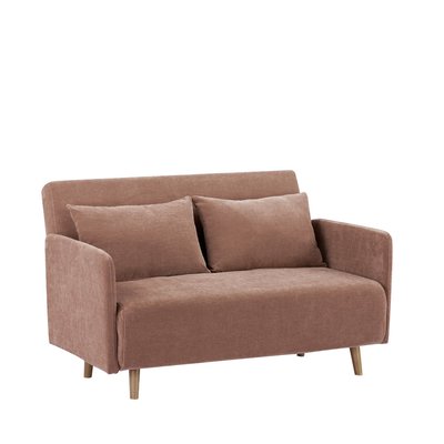 Canapé convertible 2 places en tissu chenille L120cm- BELUSHI DRAWER