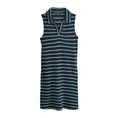 Robe polo courte en tissu éponge rayée NEXT