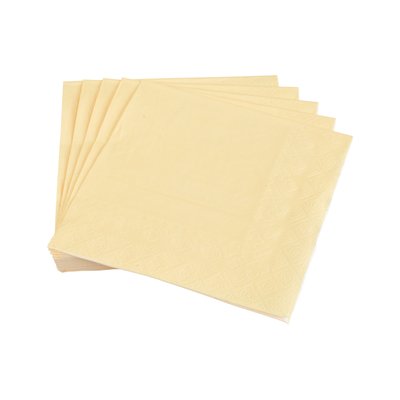 Lot de 20 serviettes en papier Tendance Uni DOUCEUR D'INTÉRIEUR