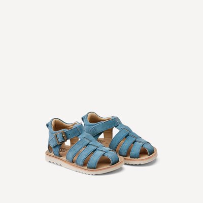 Sandales fermées en cuir LA REDOUTE COLLECTIONS