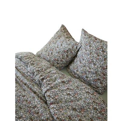 Housse de couette + taie Malia en fleurs EDEN