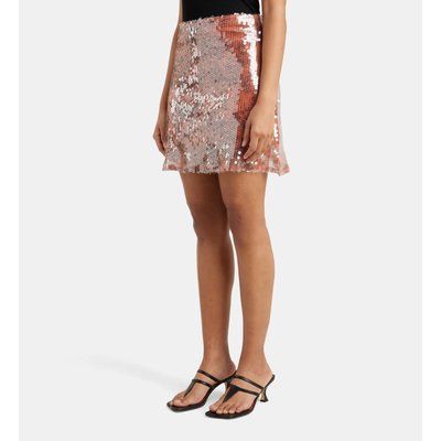 Jupe Trapèze À Imprimé Fantaisie Et Sequins X Jenny Hytönen GALERIES LAFAYETTE