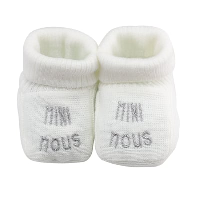 Chaussons naissance - Mini Nous TROIS KILOS SEPT