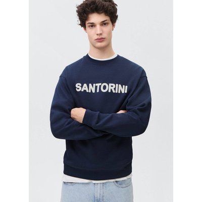 Sweat-shirt coton message imprimé MANGO TEEN