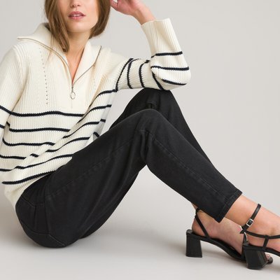 High Waist Boyfriend Jeans LA REDOUTE COLLECTIONS