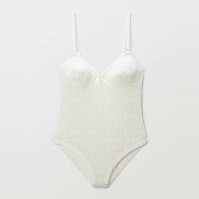 Body FLORA en microfibre imprimée MONOPRIX