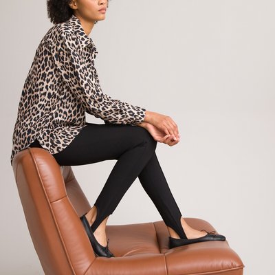 Брюки с высокой посадкой LA REDOUTE COLLECTIONS