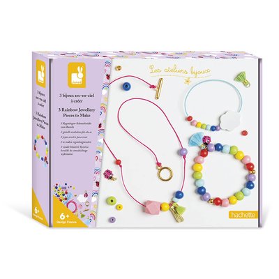 Kit Créatif - 3 Bijoux Arc-en-ciel À Créer JANOD