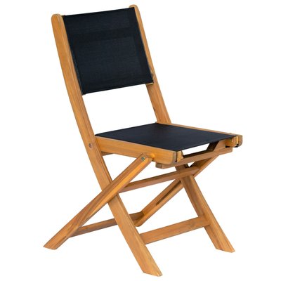 Lot de 2 chaises de jardin en acacia,  CURITIBA NORDLYS