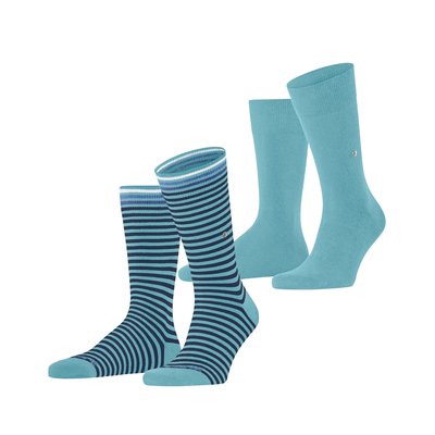 Chaussettes Everyday Stripe 2-Pack Opaque BURLINGTON