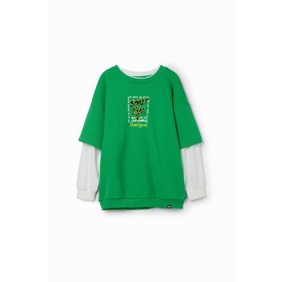Desigual - T-shirt double graffiti DESIGUAL