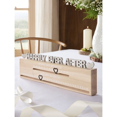 Calendrier compte à rebours de mariage 2026 NEXT