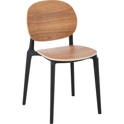 Chaise  assise bois naturel finition vernis design moderne RECOLLECTION