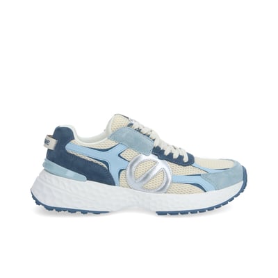 CARTER 2.0 RUNNER M  -  BLEU/ARGENT NO NAME