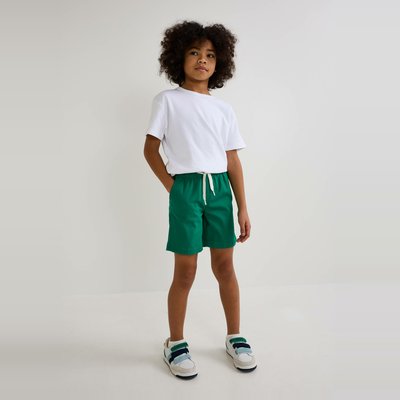 Bermuda élastiqué en coton BIO GOTS MONOPRIX