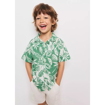 Chemise en coton imprimé fleuri MANGO BABY