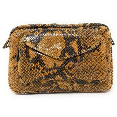 Sac à main trotteur en cuir embossé verni OURASI OH MY BAG