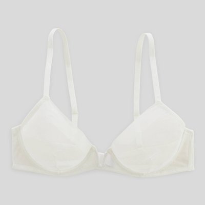 Soutien-gorge corbeille balconnet JUDITH en tulle MONOPRIX