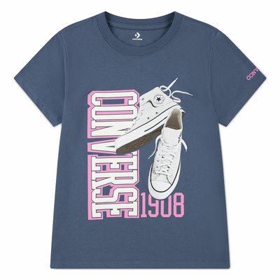 T-shirt maniche corte, logo davanti CONVERSE